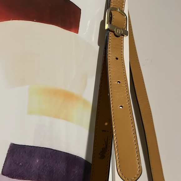 Vintage FENDI Pequin Stripe Canvas Crossbody Shoulder Bag! AUTHENTIC LUXURY - Picture 17 of 17